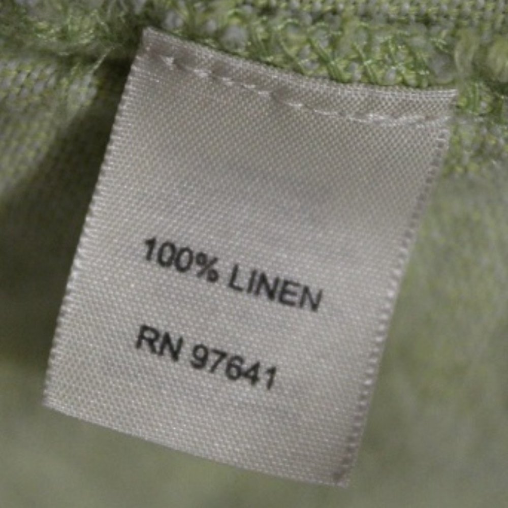J. Jill 100% Linen green light jacket(684) - Picture 7 of 7